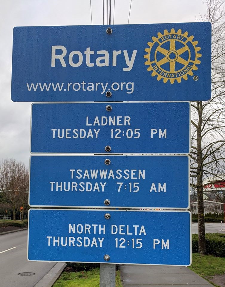 Rotary signs