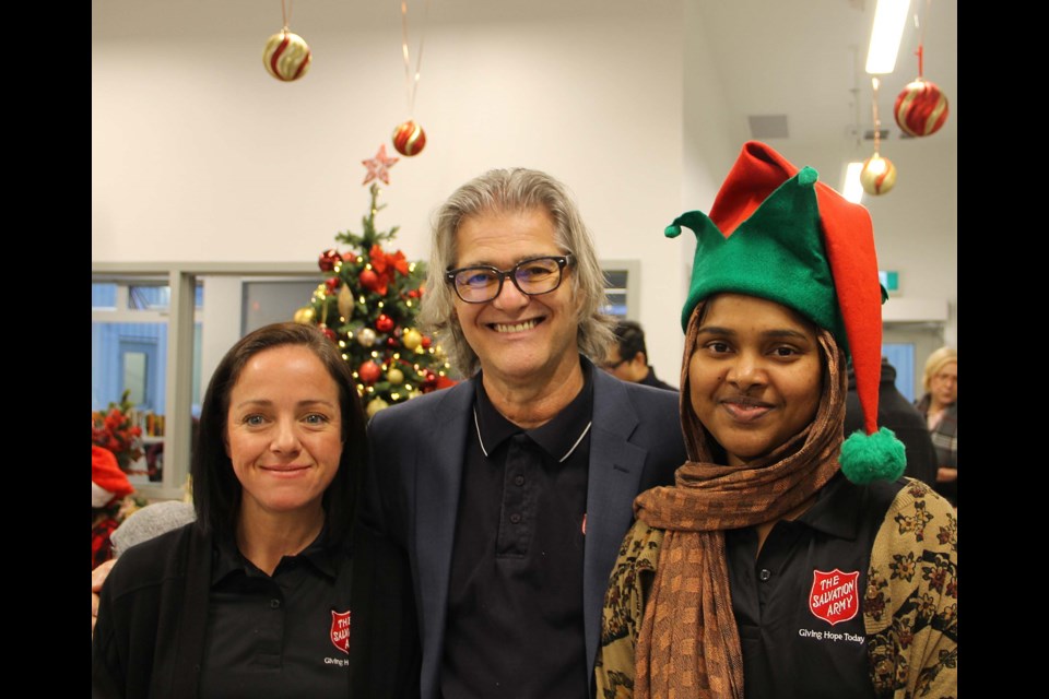 The Salvation Army hosted its first Christmas party at Richmond House. Photos submitted
