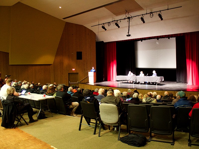 Powell River town hall meeting