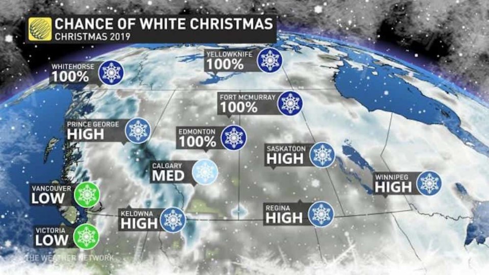 The Weather Network releases Christmas Day forecast for Vancouver
