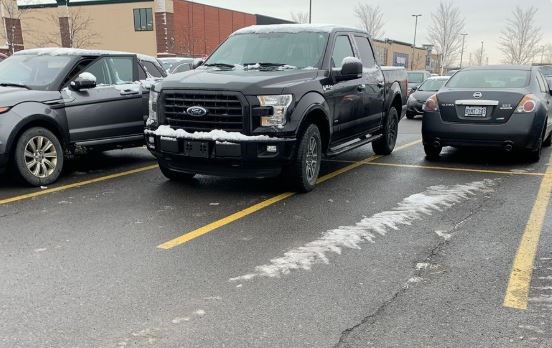 truck parking lot