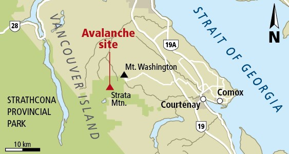 Avalanche site