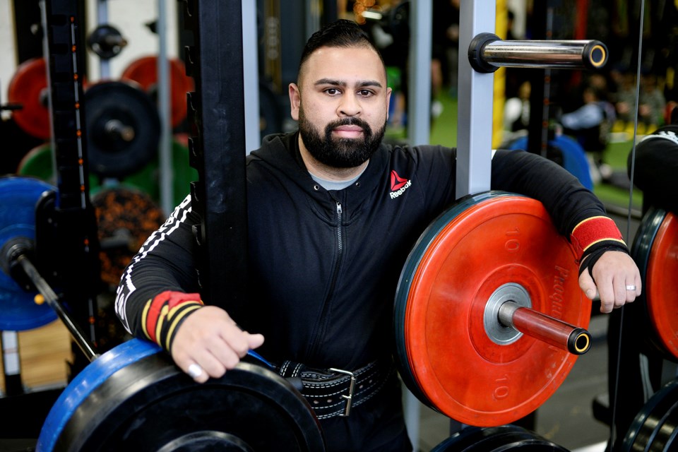 Sumeet Sharma has competed for Canada at the Commonwealth and North American powerlifting championships. His last venture abroad resulted in gold.