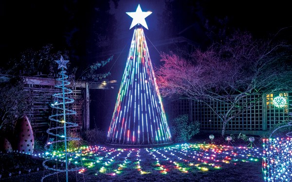 A Halfmoon Bay home illuminated with lights that twinkle in time to music is just one of many ambitious Christmas light displays on the Sunshine Coast this season.