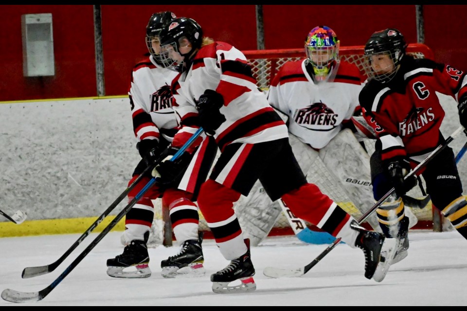 Richmond Ravens Midget Hockey Team held its 12th annual alumni game on Monday night at the Richmond Centre.