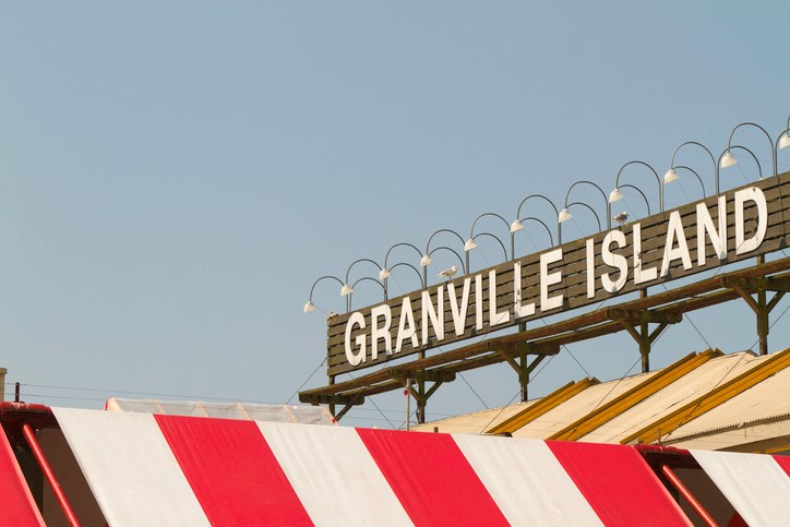 Granville Island sign