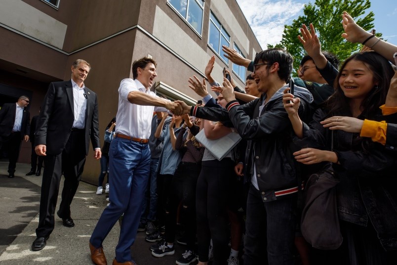 Trudeau paid a secret visit to this Coquitlam secondary school.