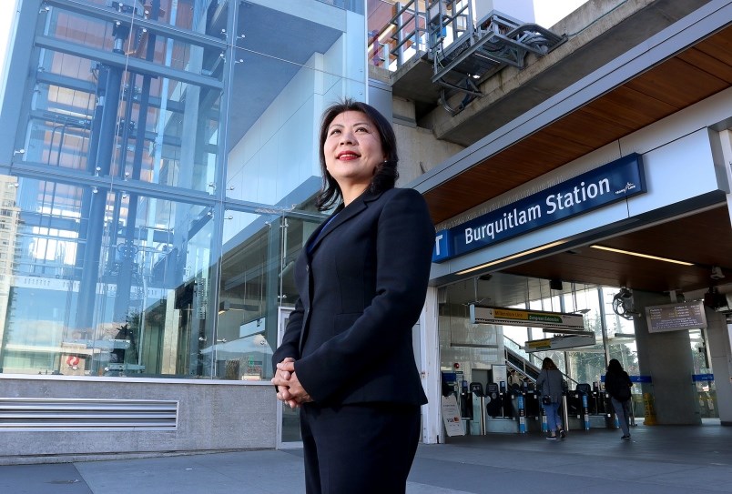 Nelly Shin won the riding of Port Moody-Coquitlam after moving from this Toronto riding