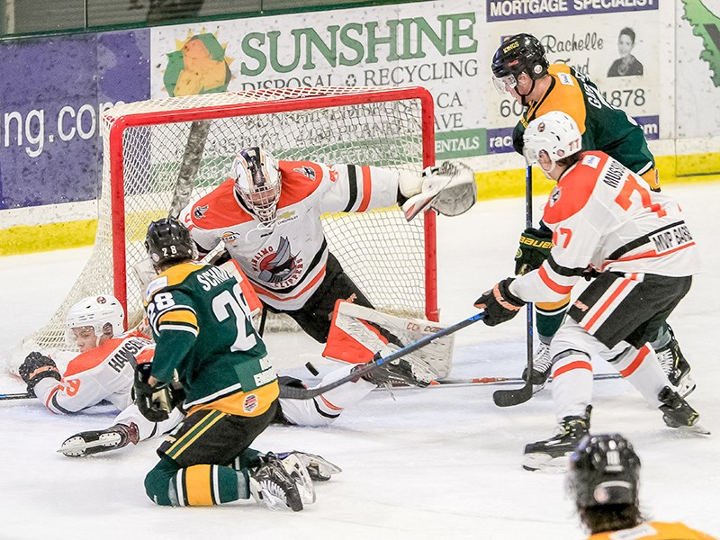 Powell River Kings’ forward Ethan Schmunk