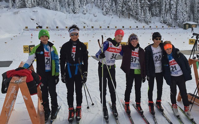 Local biathletes shone at the BC Cup event at Sovereign Lake Nordic Centre earlier this month.