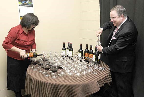 Richmond News held a Business After Five open house, Tuesday evening. Businesses were welcome to drop by and meet Richmond News staff and members of the Richmond Chamber of Commerce, as well as earn about the new innovation called Layar.