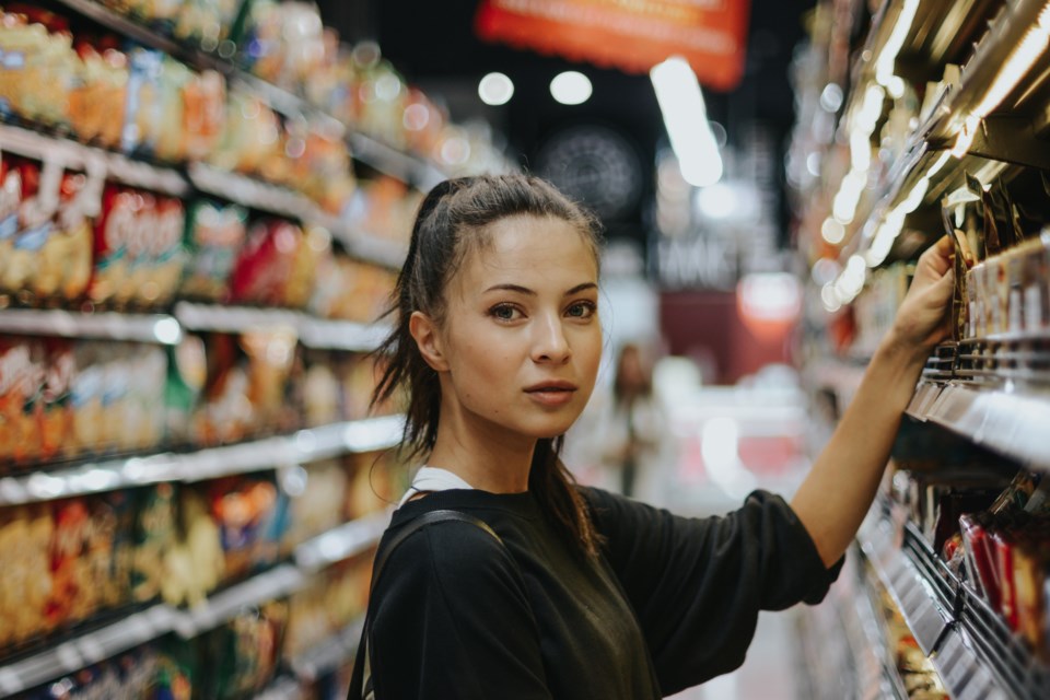 woman shopping