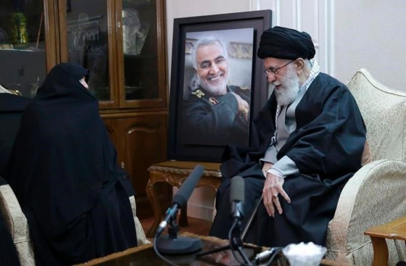 In this picture released by the official website of the office of the Iranian supreme leader, Suprem