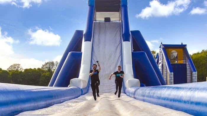 inflatable obstacle course