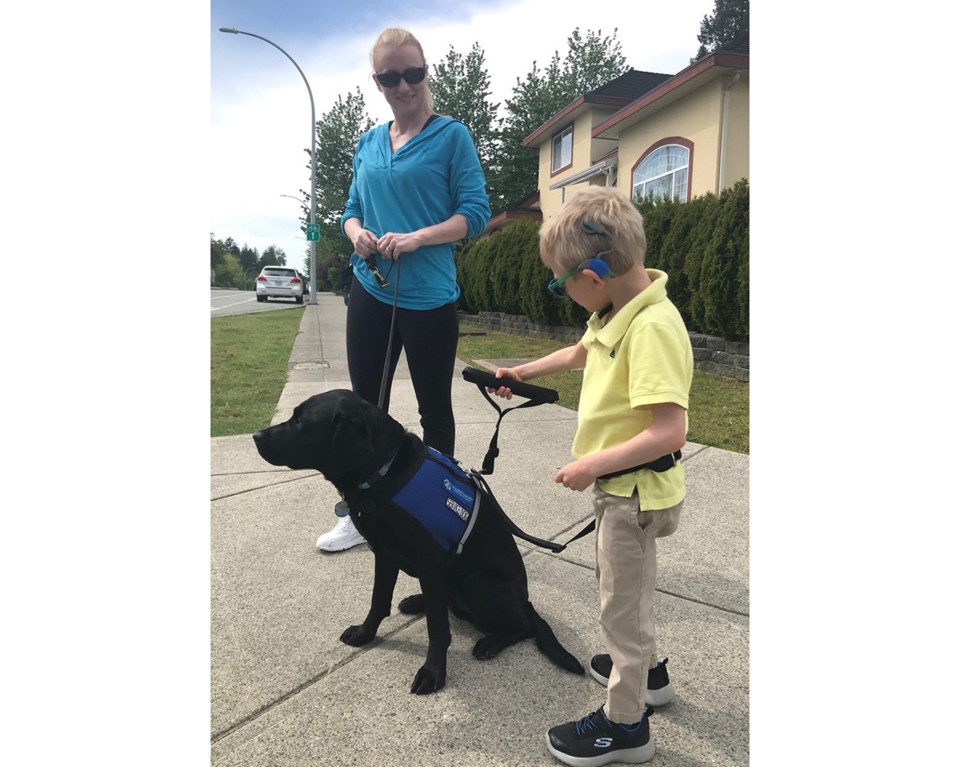 Autism support dog program