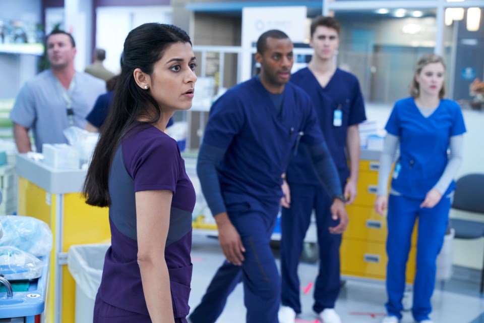 Sandy Sidhu plays Nazneen Khan in the new TV series Nurses. Photo courtesy of Global TV