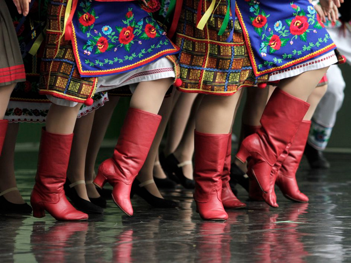 Folk dance deals boots