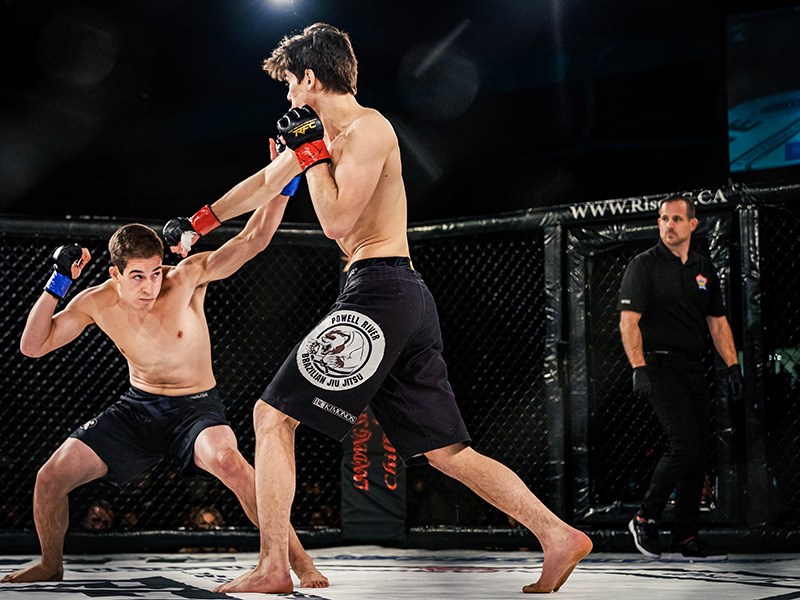 Powell River mixed martial arts fighter Raphaël Ouellet