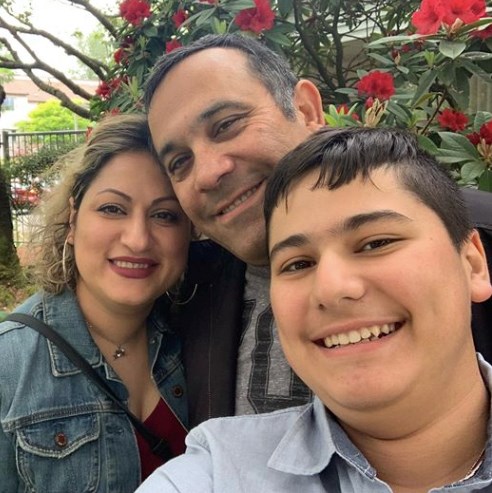 The Hamidi family was travelling home to Port Coquitlam after a holiday visit to Iran