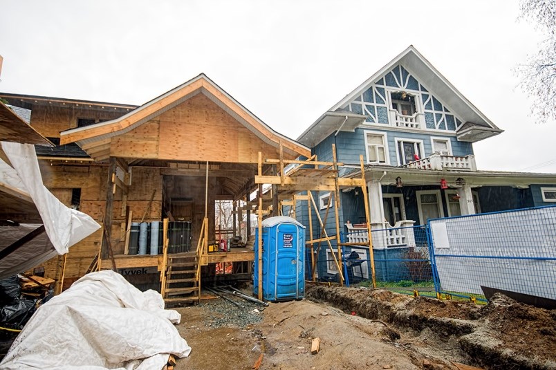 According to the Canadian Mortgage and Housing Corp. Vancouver housing starts have grew 20 per cent