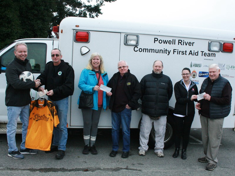 Steve Steele Memorial Boxing Day soccer game Powell River