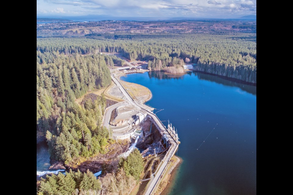 The John Hart dam near Campbell River is one of three older dams to undergo upgrades to make them strong enough to withstand a major earthquake.
