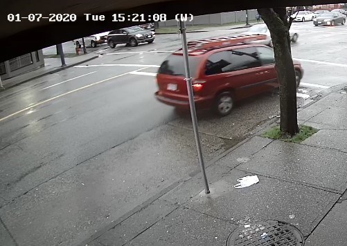 Vancouver police have released more photos of the minivan investigators are trying to identify in the attempted child abduction Jan. 7. Photo courtesy Vancouver Police Department