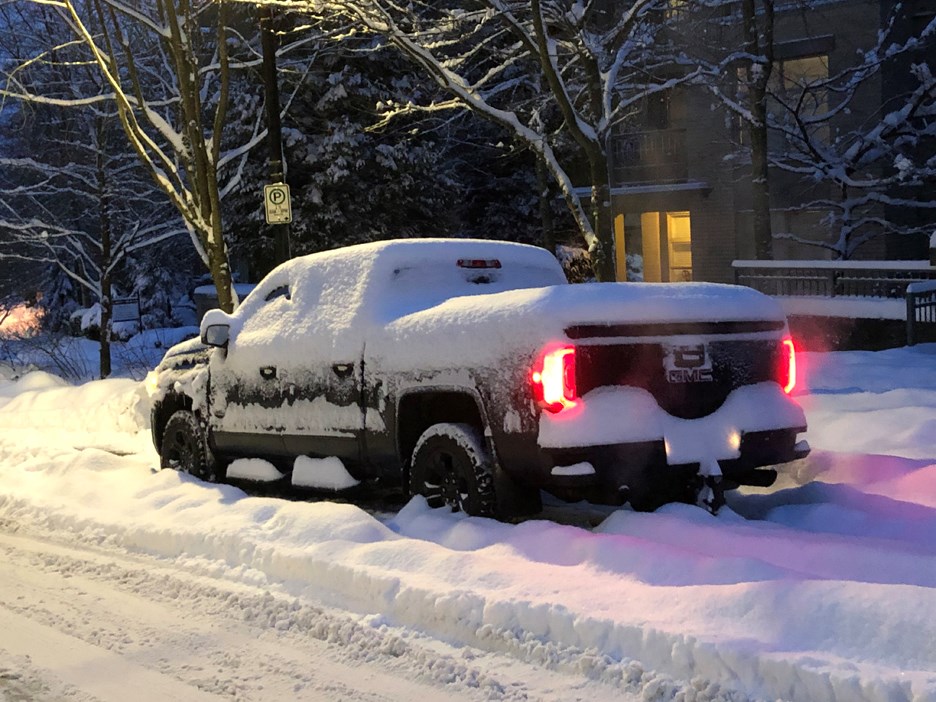 burnaby pickup truck