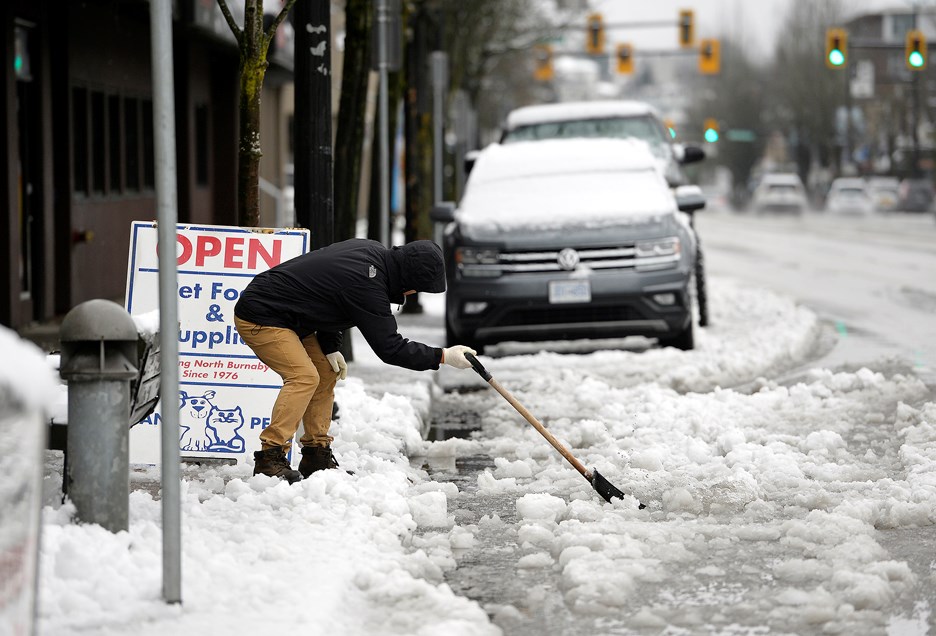 burnaby snow heights