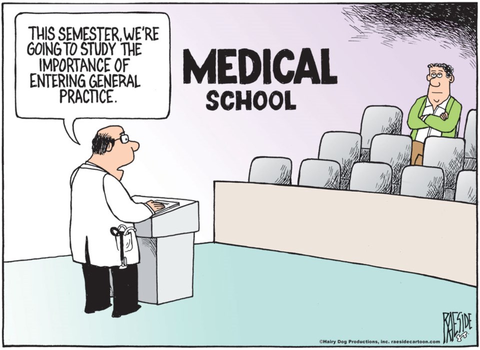 Adrian Raeside cartoon: Doctors Jan. 14, 2020