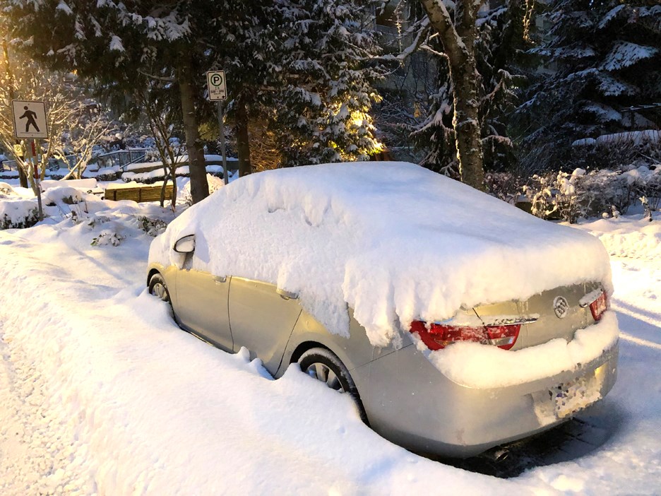 burnaby snow