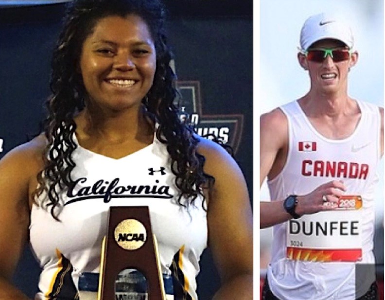 NCAA hammer throw champion Camryn Rogers and World Track and Field Championships bronze medalist Evan Dunfee are both finalist for Sport BC Athlete of Year Awards.