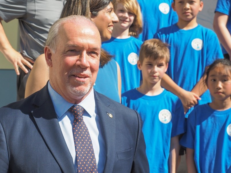 B.C. Premier John Horgan was in town last spring when funding was announced for a new Sheffield Avenue elementary school on Burke Mountain slated to open in 2021. So far, the province has yet to put up the capital funding needed for a high school in the neighbourhood.