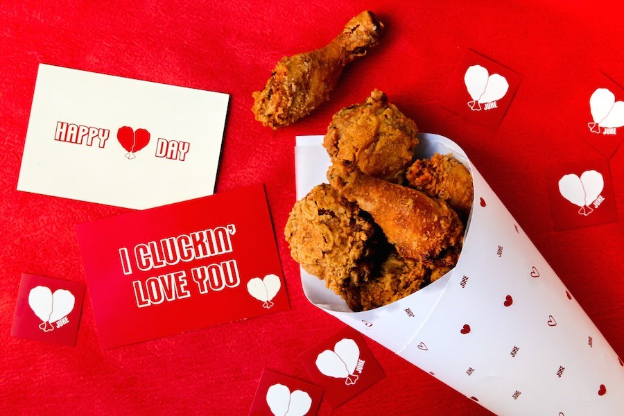 fried chicken bouquet