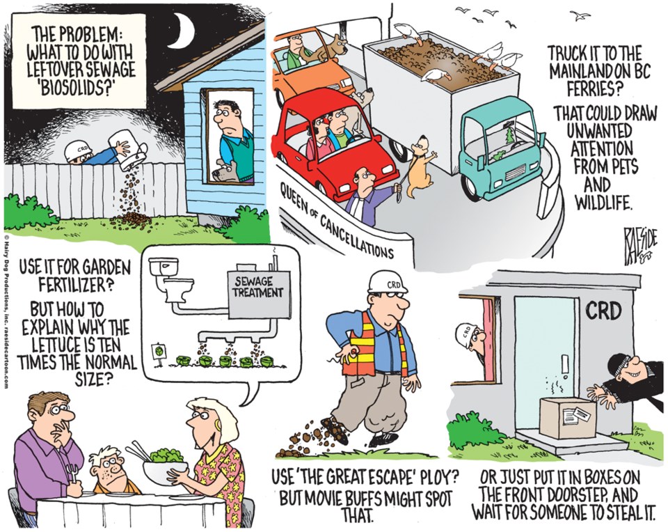 Adrian Raeside cartoon Jan. 19, 2020 sewage