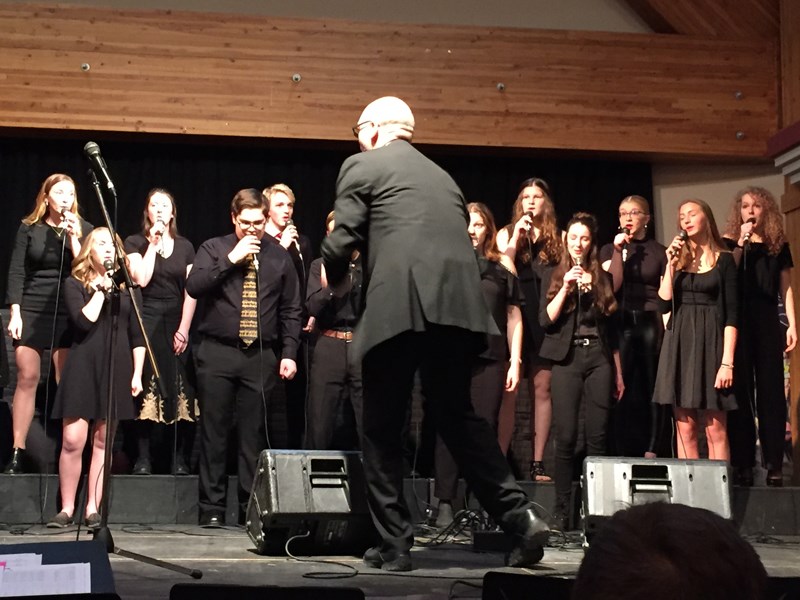 Brooks Jazz Choir conductor Paul Cummings - Powell River