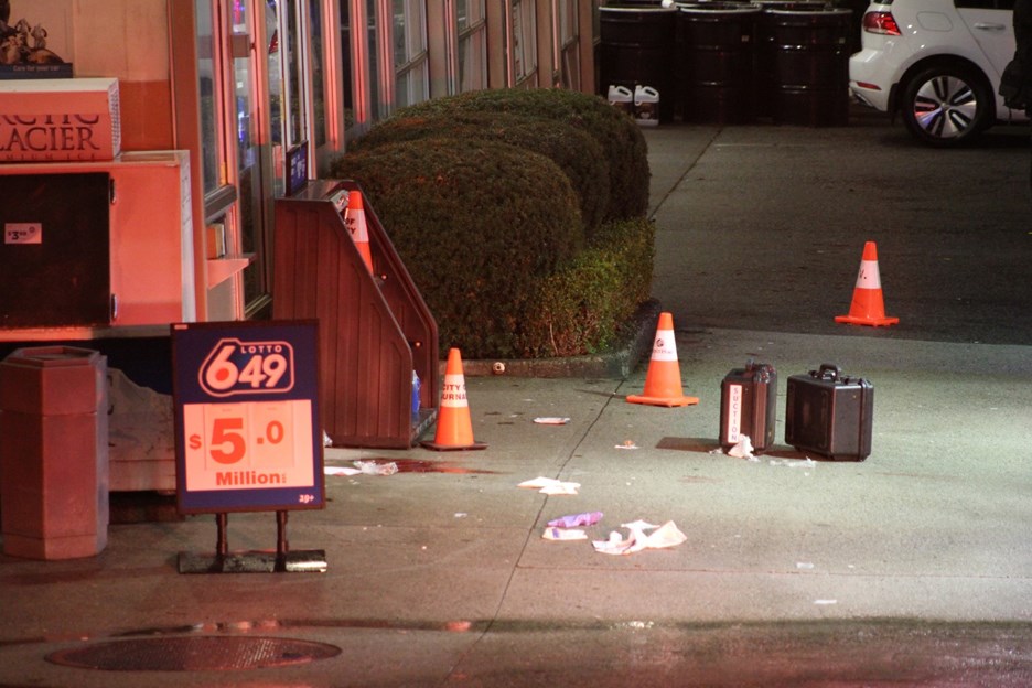 burnaby rcmp shooting gas station chevron