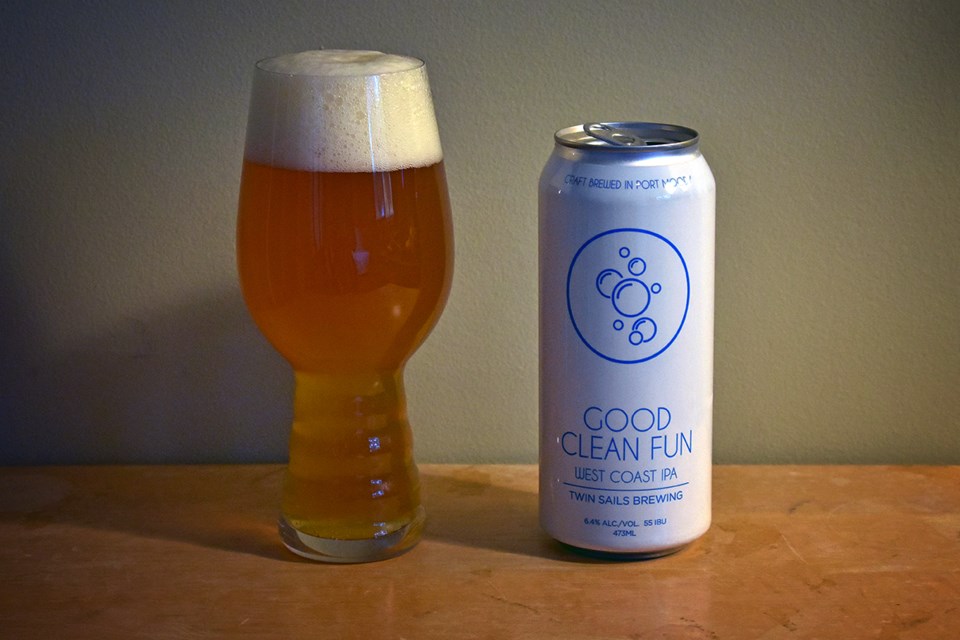 Good Clean Fun by Port Moody's Twin Sails Brewing is a great example of a modern West Coast IPA. A t