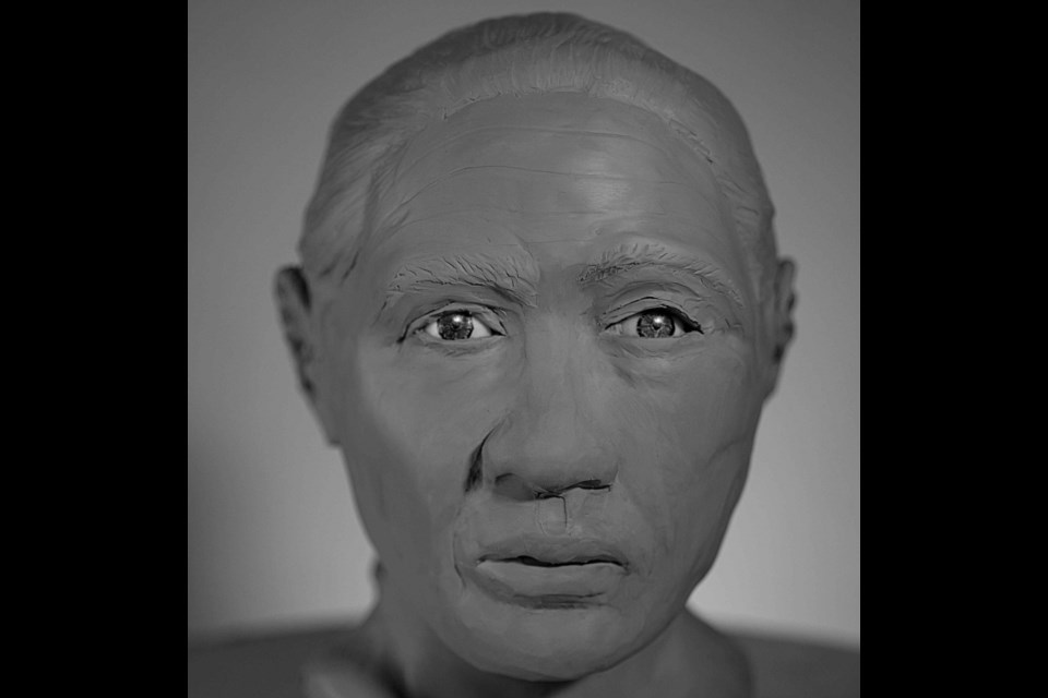 The face of an unidentified man whose remains were found in a forested area in North Burnaby last March has been reconstructed in an effort to help identify him.