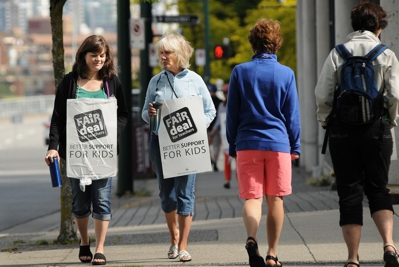 In 2014, B.C. teachers were on strike for five weeks, over a period that stretched through the summe