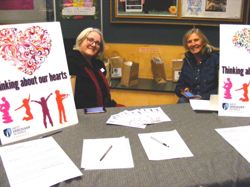 Ann Silberman from the Bowen Children’s Centre and Tina Nielsen from the Bowen Island Public Library