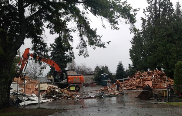 RCMP demolition