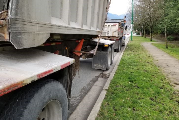 burnaby rcmp truck distracted driving