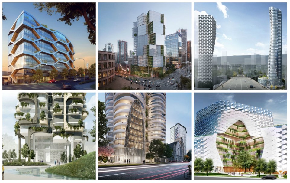 Some of the developments that are proposed or approved for Vancouver