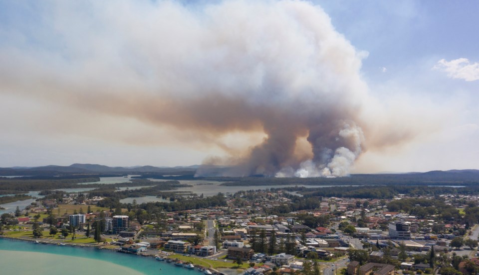 Australia bush fires