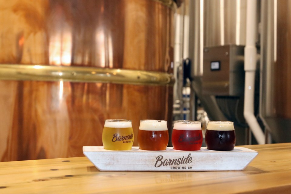 Barnside brews tasting