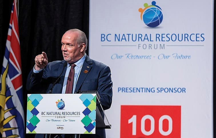 John Horgan Natural Resources Forum