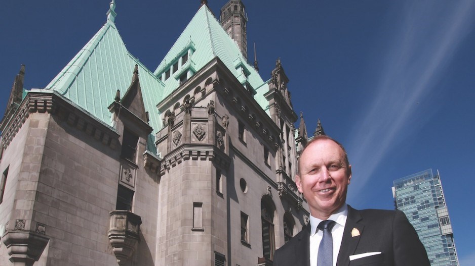 Fairmont Hotel Vancouver general manager Adam Laker