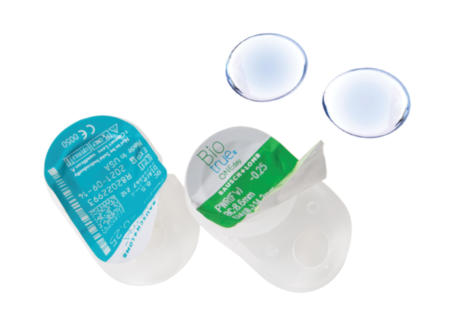 You can recycle both disposable contact lenses and the blister pack packaging they come in