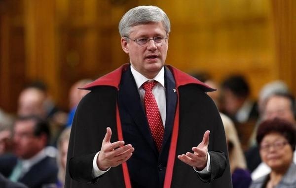 Stephen HArper cape satire